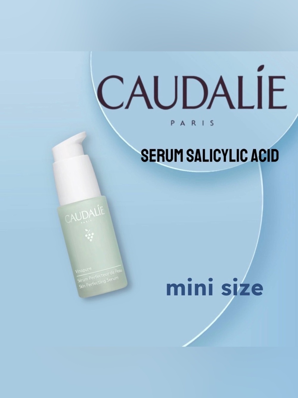 🇫🇷🆕NWOB CAUDALIE |MINI| Classic everyday must Vinopure Salicylic Acid serum